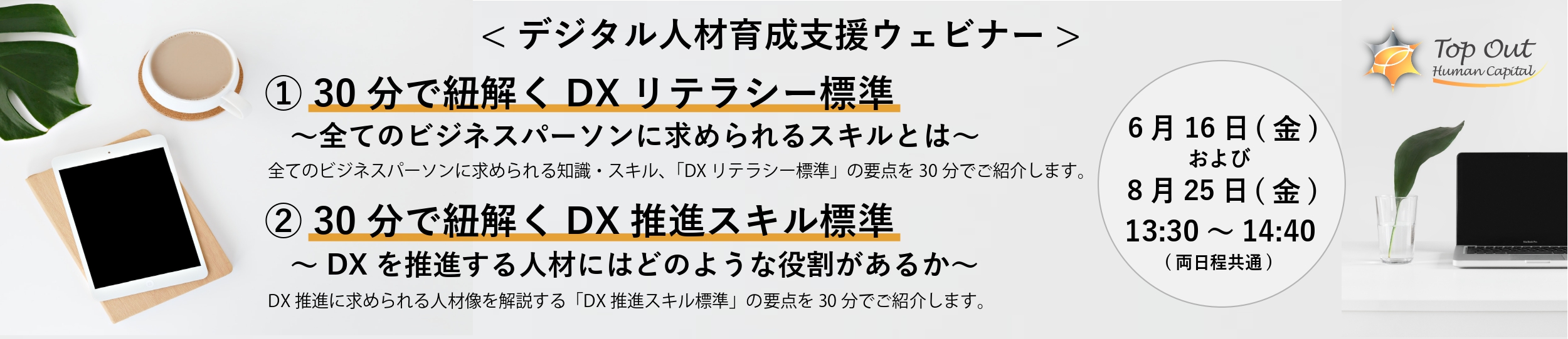 30分で紐解くDXリテラシー標準/DX推進スキル標準