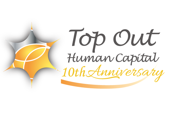 Top Out Human Capital 10周年記念ロゴ